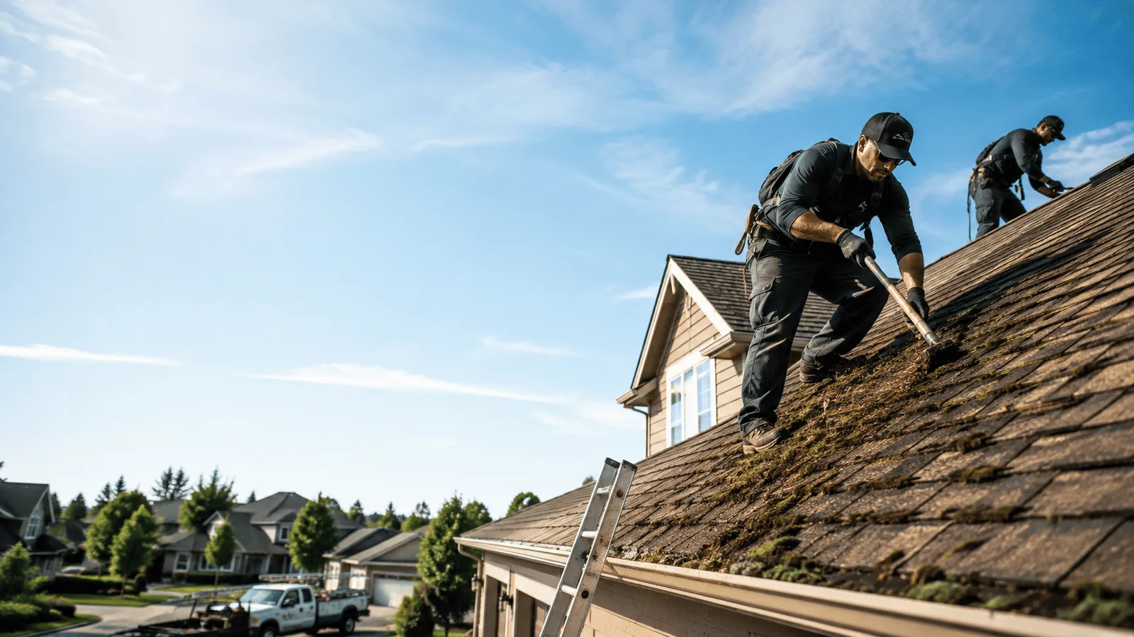 Roof Moss Removal in Hinton, WV near me